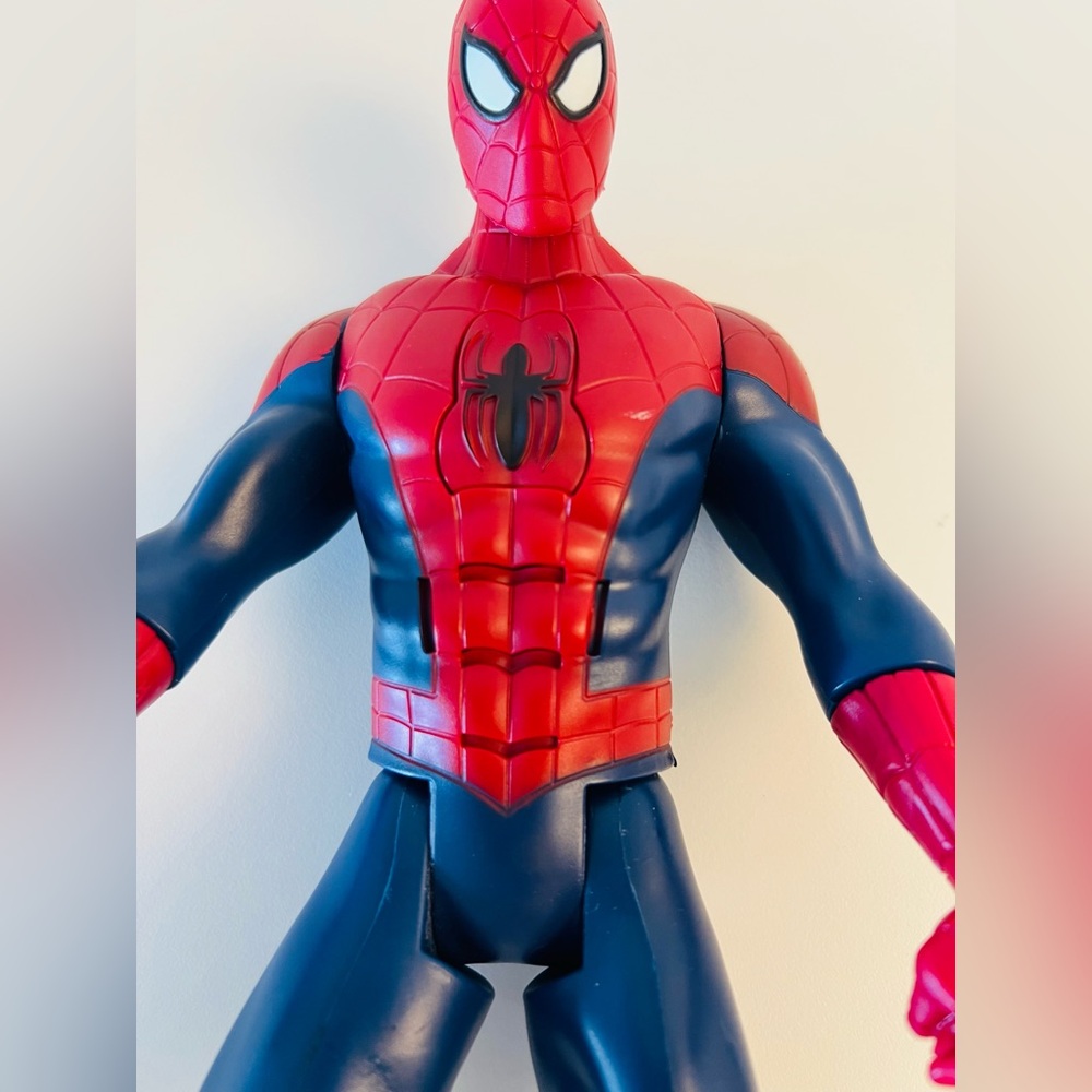 Spider-man Talking 12 inch Action Figure 2014 C-Hasbro Marvel - Picture 5 of 8